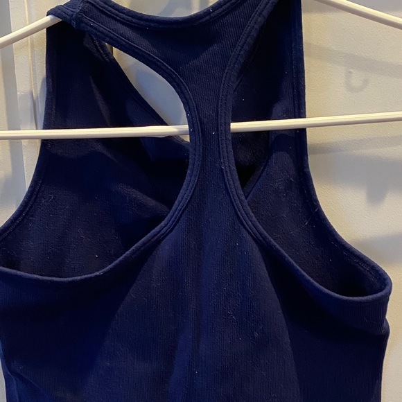 Free People Intimately Racer Back Navy Tank - Picture 3 of 3